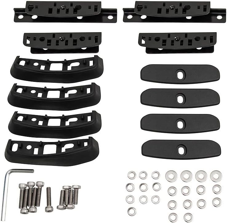 Rhino-Rack Base Kit (X4), RCP27-BK fits Jeep Grand Cherokee 2011-2020