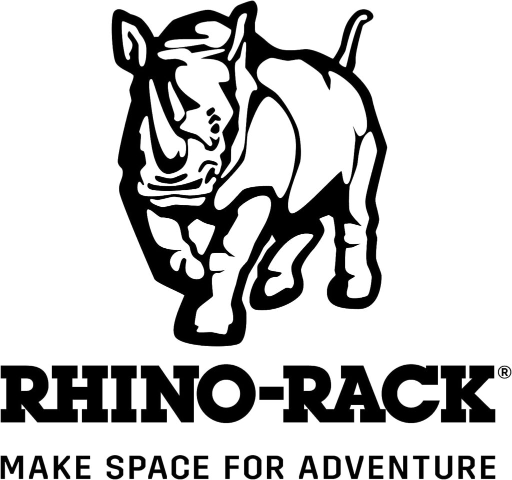 Rhino-Rack Complete Roof Rack Cross Bar Kit with Legs Fits 25+ Vehicles with Raised Roof Rails - Kit is SX100 Locking Legs and Aerordynamic Vortex Bars