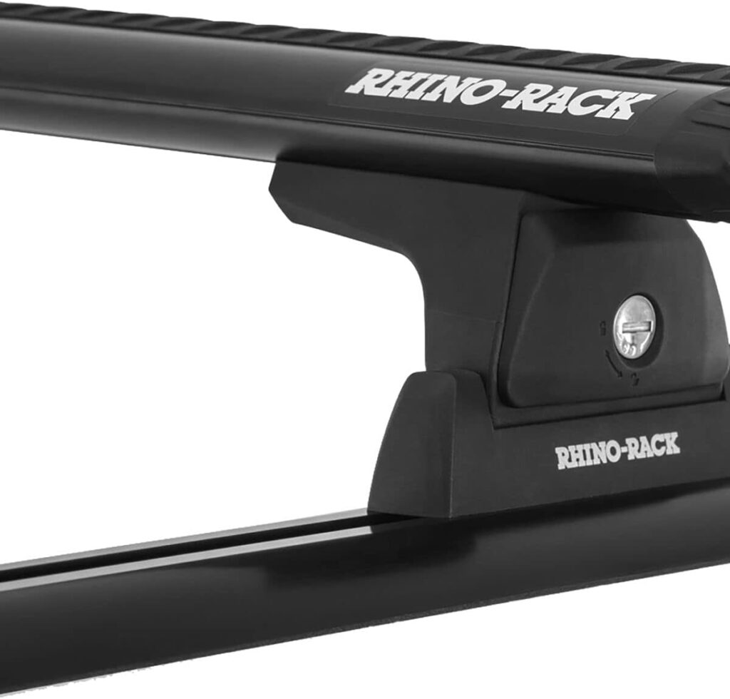 Rhino Rack Vortex Black 2 Bar 59 Roof Rack (Y02-490B)