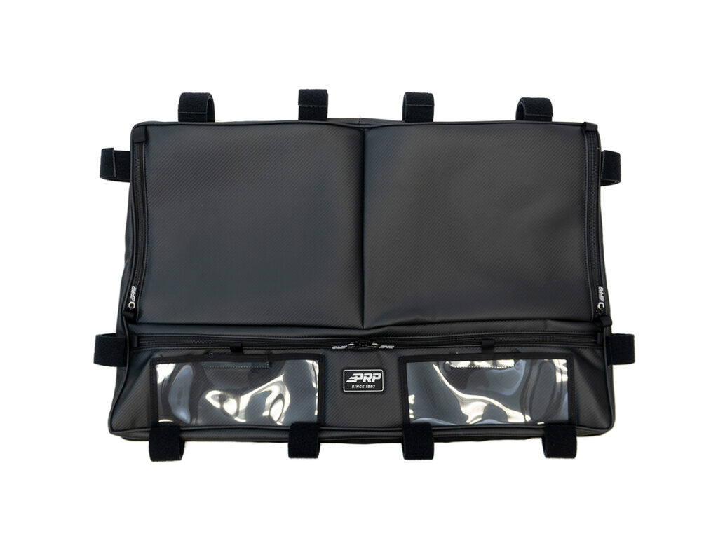 Can the Polaris RZR Overhead Bag Be Installed with a Roof?