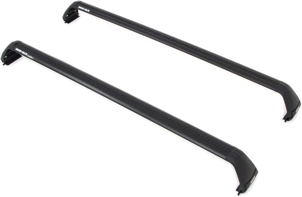 Complete Roof Rack Kit Cross Bars and Legs Compatible with Jeep Wrangler or Gladiator