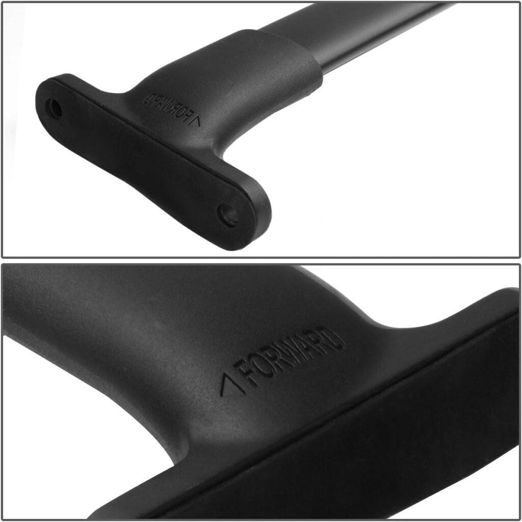 DNA MOTORING PT-ZTL-8028 Pair Aluminum Car Roof Rack Cross Bars Compatible with 2016-2018 Explorer,Black