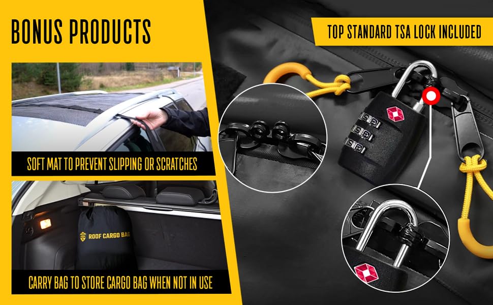 Prevent Car Roof Scratches with These Rooftop Cargo Bag Tips
