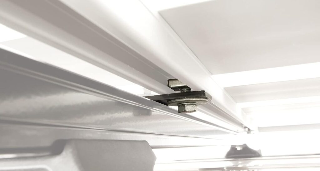 Rhino-Rack HD Bar Kit to Mount a Pioneer Platform, One Kit Per Bar, Powder Coated Steel, Black (43105)