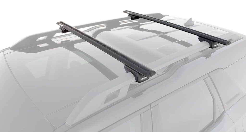 Rhino-Rack Legs Pair for 2500 Roof Racks Fits Vortex Bar for a 3rd Row Cross Bar, Glass Reinforced Nylon, Black (RLKVAH)