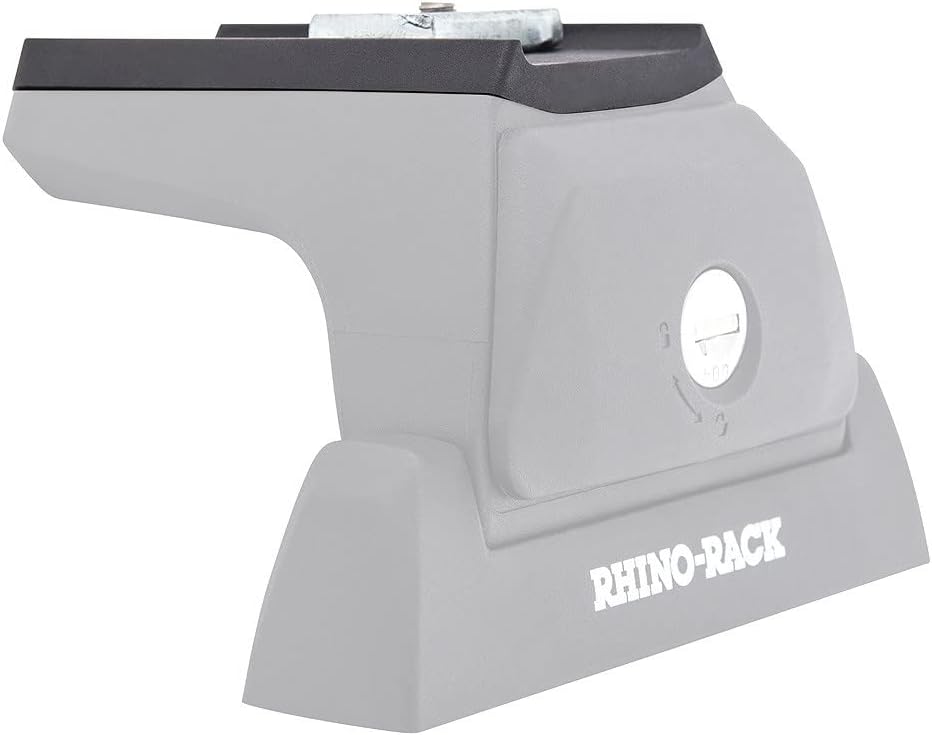 Rhino-Rack Quick Mount Spacer 5mm for HD Bar, with Mounting Hardware, Black (QMHD05)