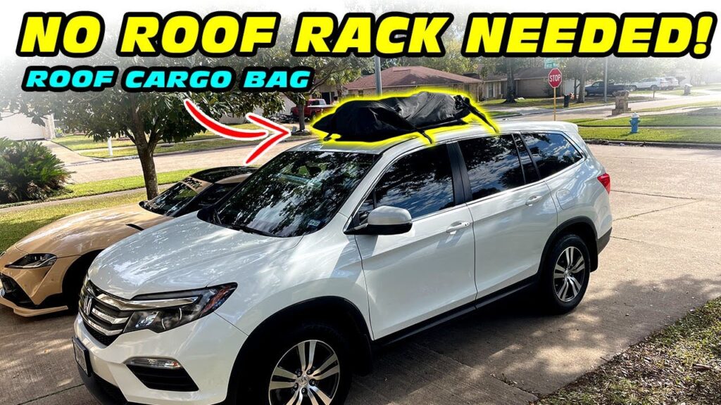 Using a Roof Bag on a Vehicle without a Roof Rack