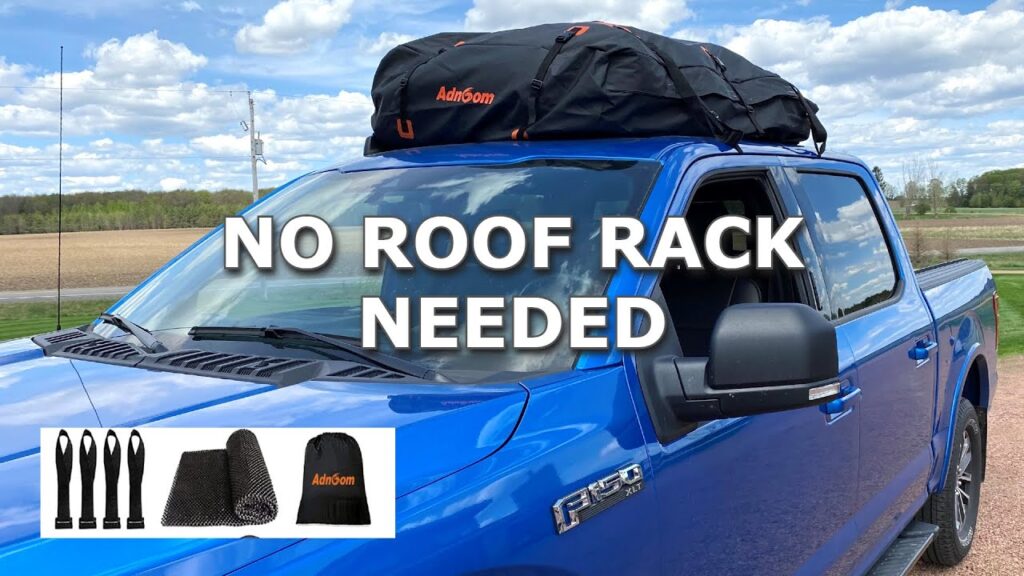 Using a Roof Bag Without Cross Bars