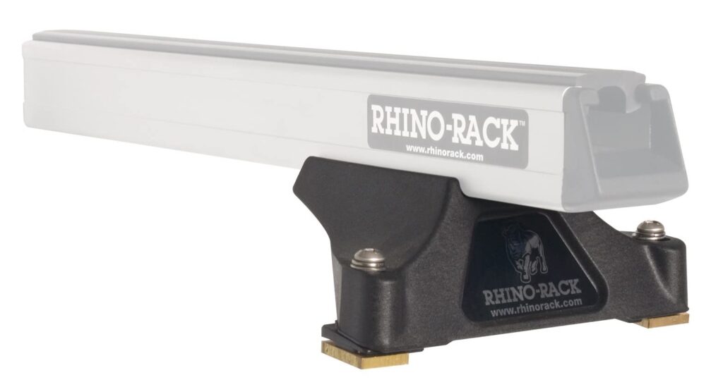 Rhino Rack Compatible with Ford Transit Custom RLTP (2Pcs) (RLTPFTC), Black