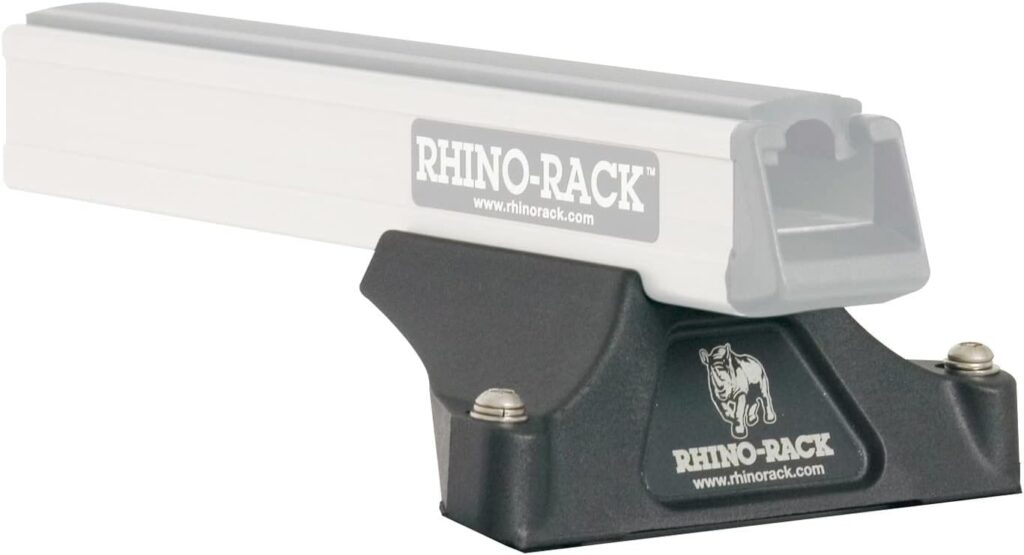 Rhino Rack Compatible with Ford Transit Custom RLTP (2Pcs) (RLTPFTC), Black