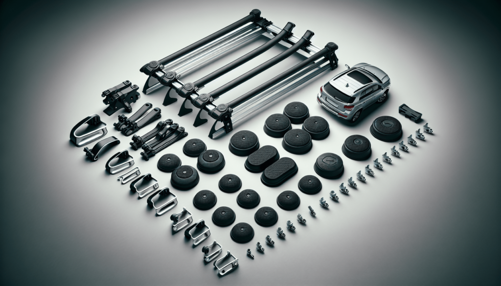 Rhino-Rack 2500 Roof Rack Pad  Clamp Kit, DK174, Set of 4