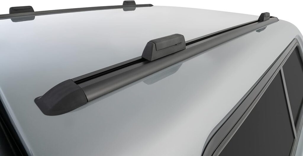 Rhino-Rack Cap/Topper/Canopy Complete Roof Rack Kit with Quick Release Legs, Bars, Some Kits Included 65 Tracks