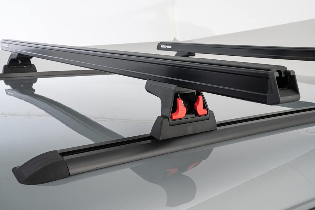 Rhino-Rack Quick Mount Roof Rack Legs. Compatible with Vortex, Heavy Duty Cross Bars  Pioneer Trays. Easy Use  Fitment. For All Vehicles. 4WD, Pick Up Trucks, SUVs, Wagons, Sedans, Small