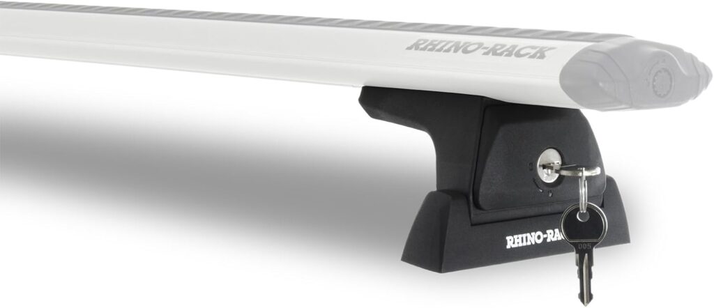 Rhino-Rack Quick Mount Roof Rack Legs. Compatible with Vortex, Heavy Duty Cross Bars  Pioneer Trays. Easy Use  Fitment. For All Vehicles. 4WD, Pick Up Trucks, SUVs, Wagons, Sedans, Small