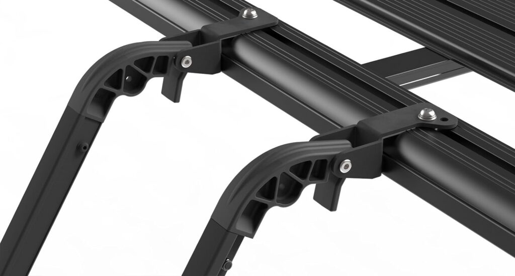 Rhino Rack Aluminum Folding Ladder for The Pioneer Platform, Black (RAFL)
